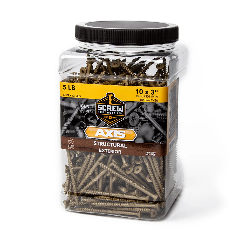 #10x3" - Structural Wood Screws - Image 3