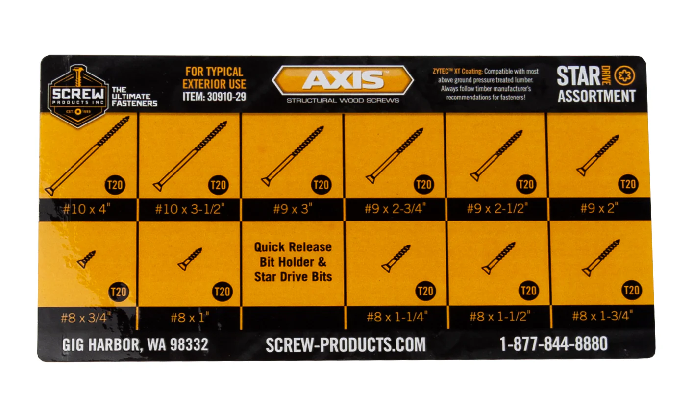 Axis - Fastener Assortment Kit - Image 3