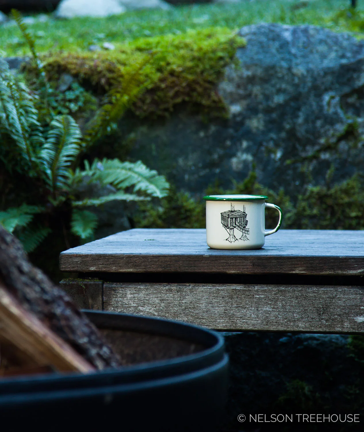 Enamel Mug - Temple of the Blue Moon - Image 5