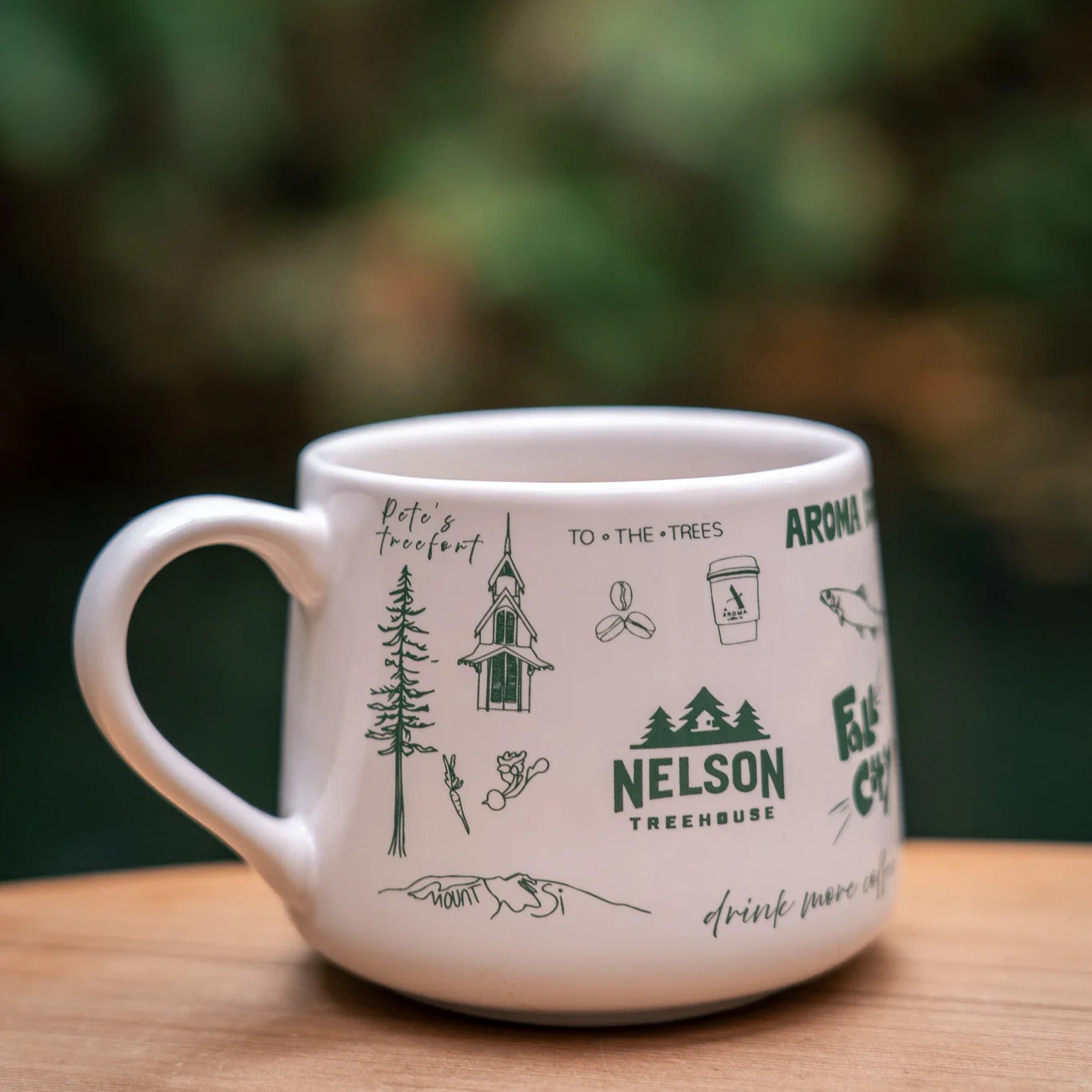 Nelson Treehouse x Aroma Coffee Co. Mug - Image 3