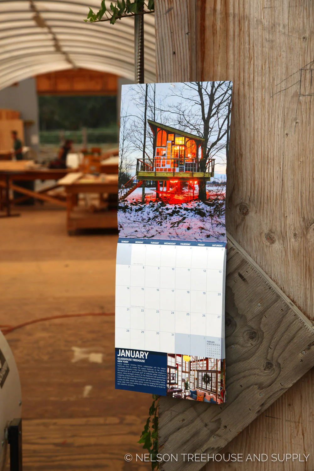 Pete Nelson's 2018 Treehouse Calendar - Image 3
