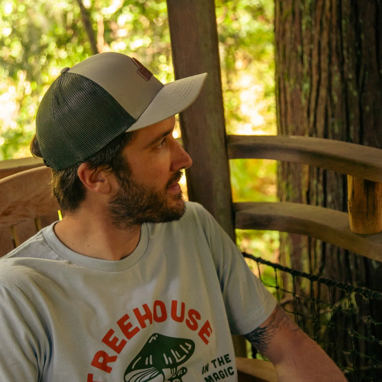 Treehouse Point Classic Snapback Hat - Image 4