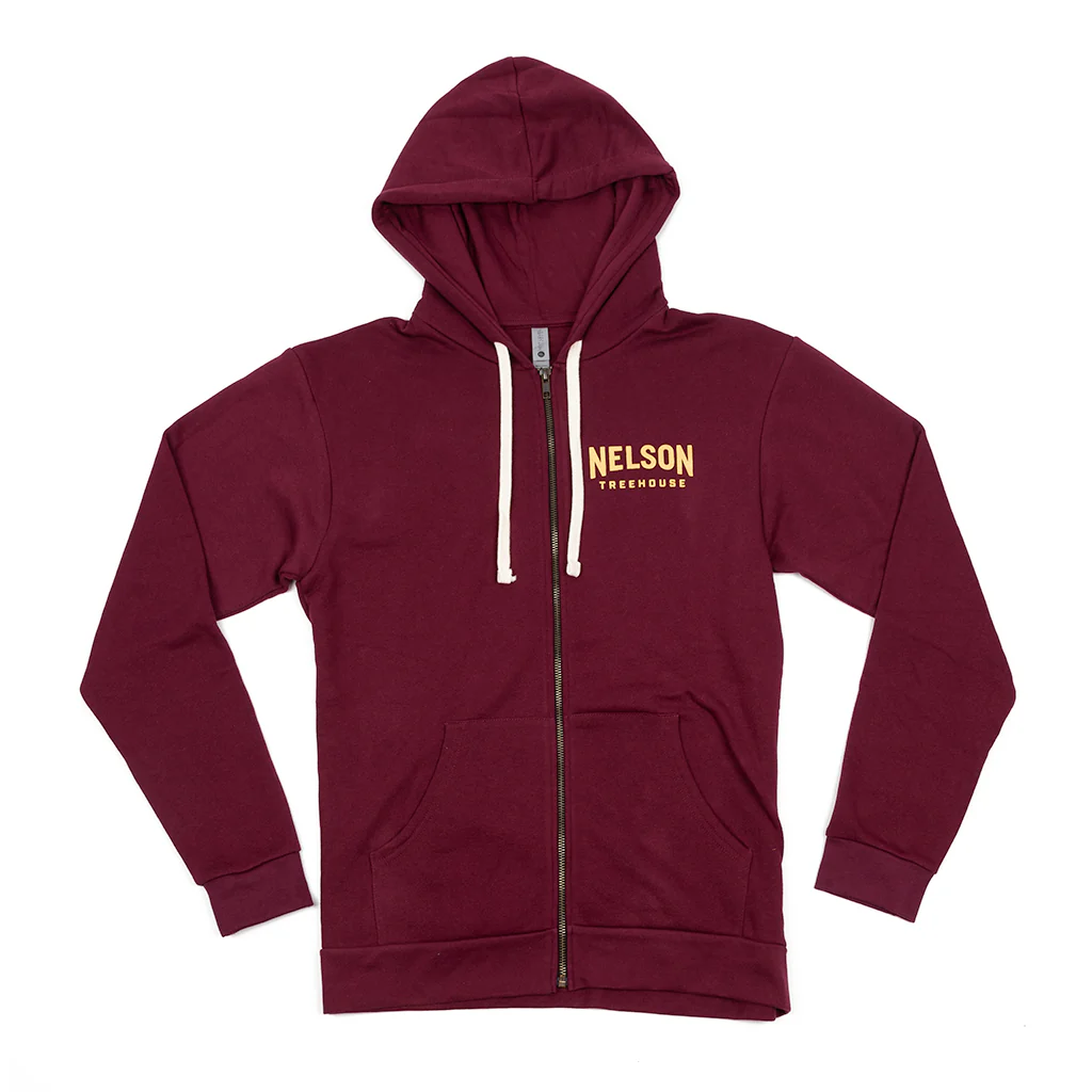 Woodgrain Sweatshirt - Maroon - Image 3